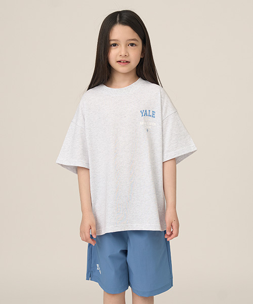 [예일키즈] 에센셜 나일론 팬츠 상하세트 A5M002_화이트 120